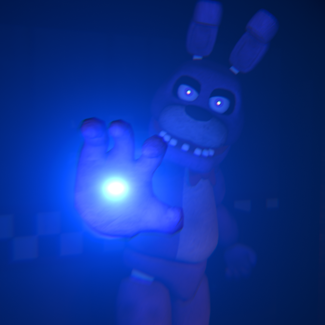 Bonnie from 'Five Nights at Freddys' hitting that 'Biden Blast'